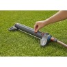 Arroseur oscillant GARDENA AquaZoom L - Surface 350m² - Portée 21m - Résistan...