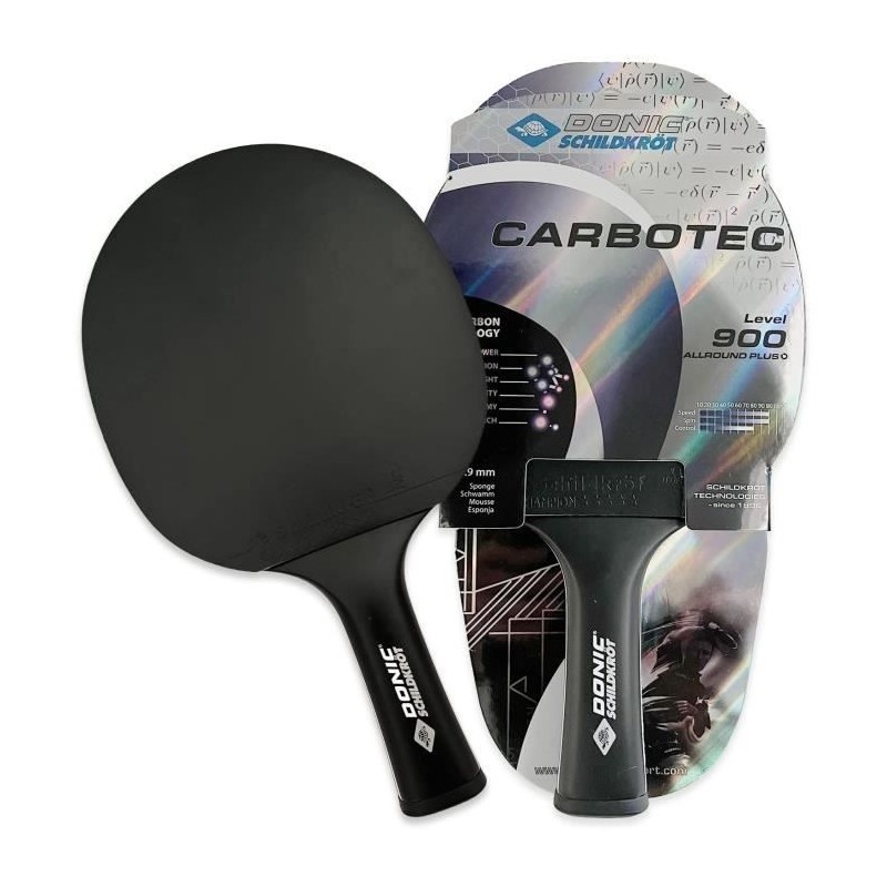 Raquette de tennis de table - SCHILDKRÖT - Qualité supérieure - Epaisseur 1.9...