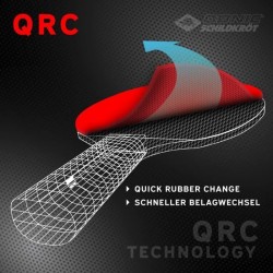 Raquette de tennis de table - SCHILDKRÖT - Qualité supérieure - Epaisseur 1.9...