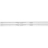 Lame de rabot - METABO - DH 330/316 - HSS - Réaffûtable - Teneur en tungstene...