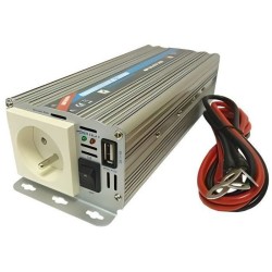 Convertisseur de tension - HTC TECHNIC - 24V/220 V - Puissance 600 W - Avec p...