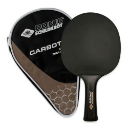 Raquette de Tennis de Table - Schildkröt - 758221 - 100% Carbone - Revetement...