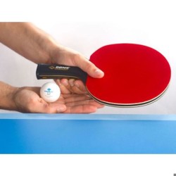 Raquette de Tennis de Table - Schildkröt - 758221 - 100% Carbone - Revetement...