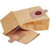 Lot de 5 sacs a poussieres - FARTOOLS - 16 L - Aspirer - Marron