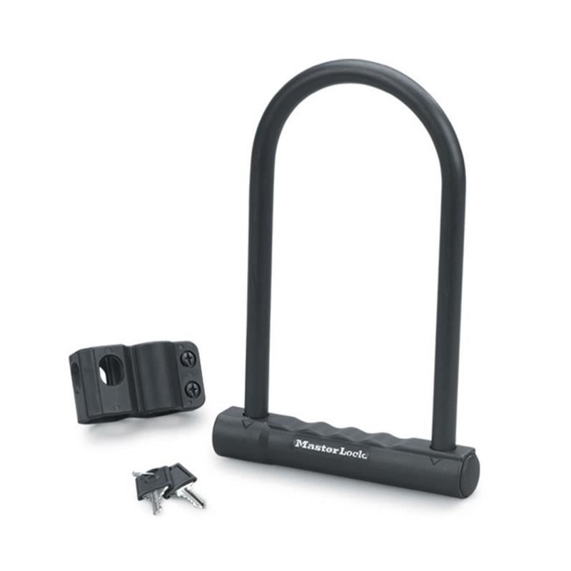 Antivol U Masterlock - H.180mm Ø12mm - Noir