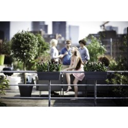 ELHO Balconniere Loft Urban Allin1 - L 49 x W 27 x H 21 cm - Balcon, extérieu...