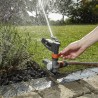GARDENA Arroseur-canon sur pic Comfort – Portée réglable 12.5m max – Superfic...