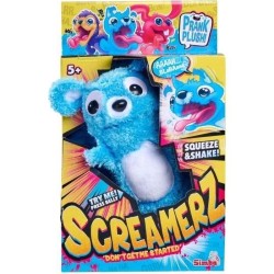 Smoby - Screamerz - Peluche intéractive amusante - Ours - 25 cm - Bruits en l...