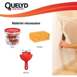 Décolleur papier peint - QUELYD - Dissoucol - Lessive - Supprime les résidus ...