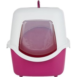 Bac a litiere TRIXIE Vico - Couvercle - 40 × 40 × 56 cm - Baie et blanc