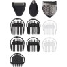 Tondeuse multifonction Babyliss MEN MT727E - 10 en 1 - lames en carbone-titan...