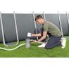 Réchauffeur électrique - Bestway - Pour piscine hors sol - Gris