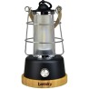 Lanterne sans fil - LUMISKY - WILDY - H23 cm - Anse en corde - LED blanc chau...