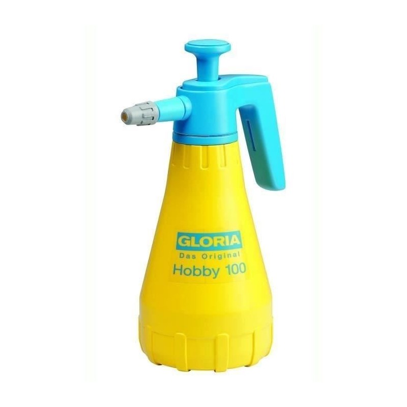 Pulvérisateur a main 1L GLORIA Hobby 100 - Buse réglable, réservoir polyéthyl...