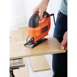 Scie sauteuse pendulaire filaire - BLACK+DECKER - KS701E-QS - 520W - profonde...