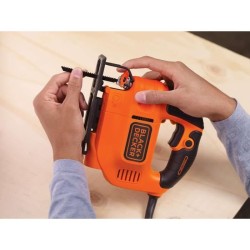 Scie sauteuse pendulaire filaire - BLACK+DECKER - KS701E-QS - 520W - profonde...