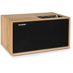 Enceinte résidentielle en bois - THOMSON - WS502 - Bluetooth 5.0, 100W, RCA, ...