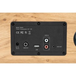 Enceinte résidentielle en bois - THOMSON - WS502 - Bluetooth 5.0, 100W, RCA, ...