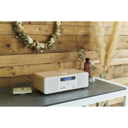 Chaîne compacte Bluetooth - THOMSON - Blanche/Induction - Radio FM/CD/MP3/USB...