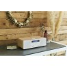 Chaîne compacte Bluetooth - THOMSON - Blanche/Induction - Radio FM/CD/MP3/USB...