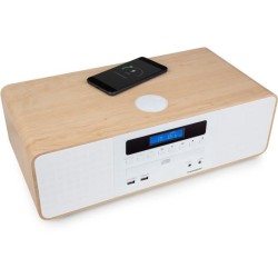 Chaîne compacte Bluetooth - THOMSON - Blanche/Induction - Radio FM/CD/MP3/USB...
