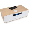 Chaîne compacte Bluetooth - THOMSON - Blanche/Induction - Radio FM/CD/MP3/USB...