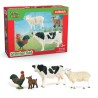 Figurines Mes Premiers Animaux de la Ferme, Coffret de 4 animaux,