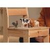 Figurines Mes Premiers Animaux de la Ferme, Coffret de 4 animaux,