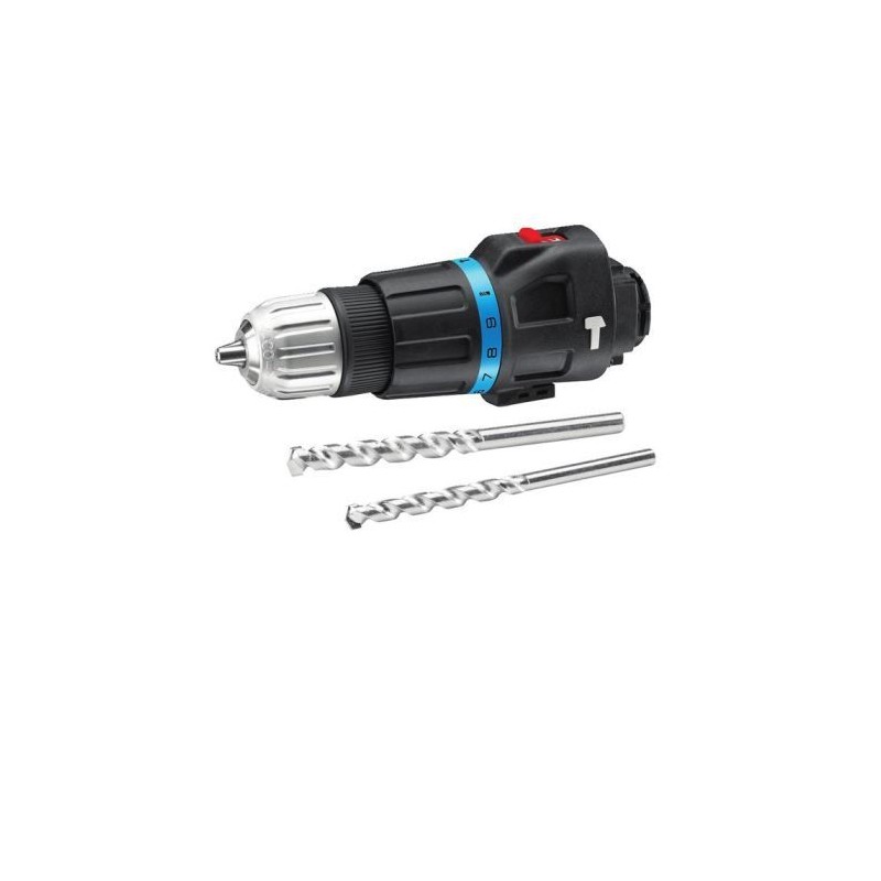Tete de perceuse a percussion Multievo BLACK+DECKER - MTHD5-XJ - 11 positions...