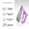 Fer Vapeur BRAUN SI3030PU - TexStyle - Systeme anti-tartre - débit