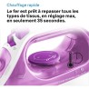 Fer Vapeur BRAUN SI3030PU - TexStyle - Systeme anti-tartre - débit