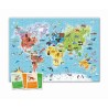 Clementoni - Puzzle a la découverte du monde - Avec activités, défis,