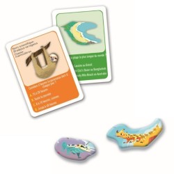 Clementoni - Puzzle a la découverte du monde - Avec activités, défis,