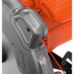 Scie circulaire filaire - BLACK+DECKER - CS1250LA-QS - 1250W - profondeur de ...