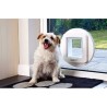 SUREFLAP Grande chatiere a puce électronique - Blanc -  178 mm x 170 mm (Mémo...