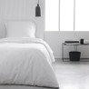 Drap housse TODAY Essential - 90 x 190 cm - 1 personne - 100% Coton uni - Craie