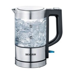 Bouilloire - SEVERIN - WK 3472 - 0.5 L - 1100W - Verre/Inox - Socle 360°