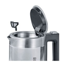Bouilloire - SEVERIN - WK 3472 - 0.5 L - 1100W - Verre/Inox - Socle 360°