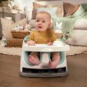 INGENUITY Réhausseur de chaise bébé enfant de 6 mois a 3 ans, Base 2 en 1 Bru...