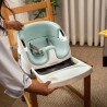 INGENUITY Réhausseur de chaise bébé enfant de 6 mois a 3 ans, Base 2 en 1 Bru...