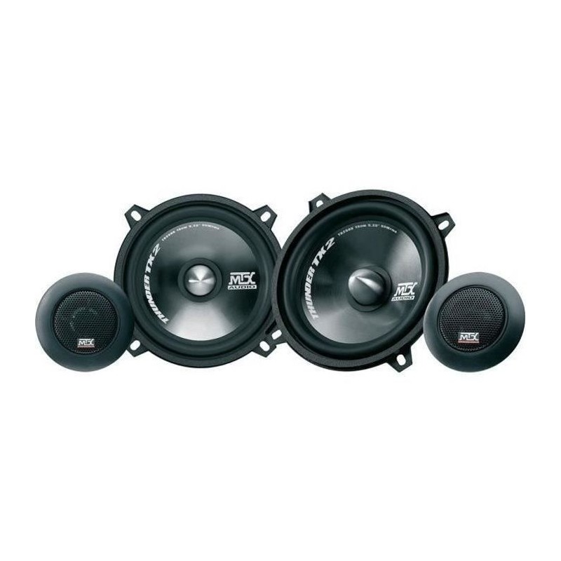 MTX TX250S Haut-parleurs voiture Kit 2 voies 13cm 55W RMS 4O tweeter néodyme ...