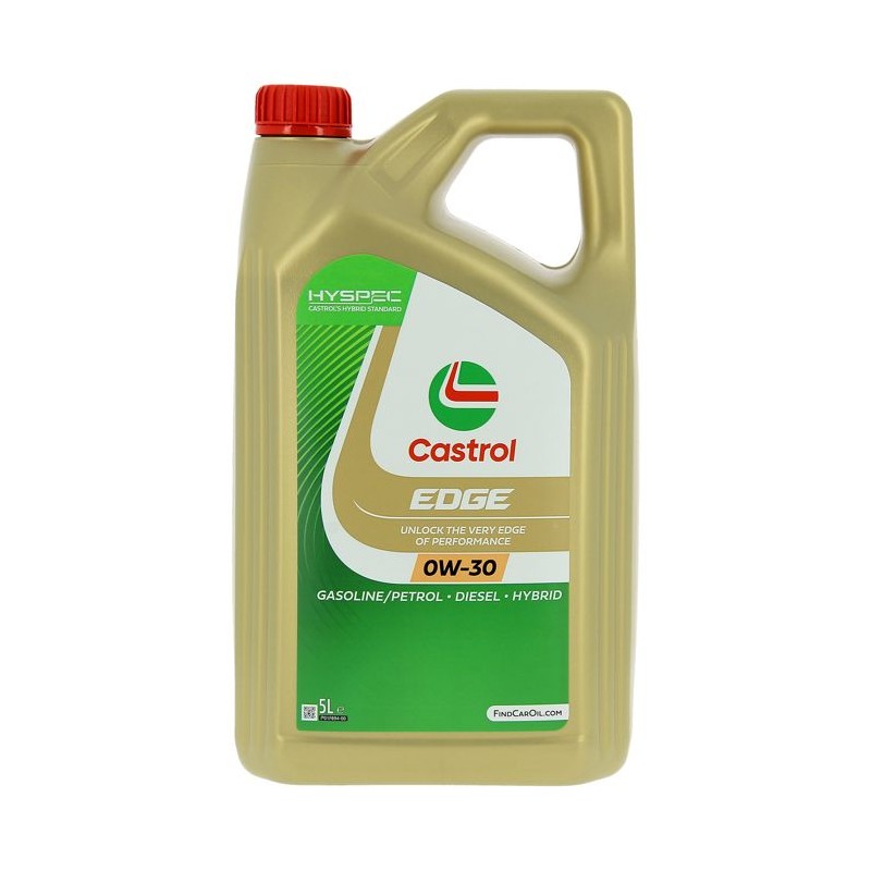 Huile moteur - CASTROL - EDGE 0W-30 - 5L