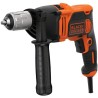 Perceuse a percussion filaire - 850W -BLACK+DECKER - BEH850-QS - avec 6 mecges