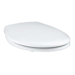 Abattant WC - GROHE - Bau Ceramic - Duroplast - Blanc alpin - SoftClose