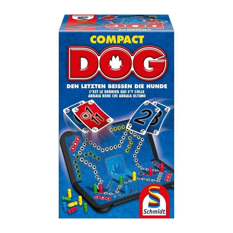 DOG Compact - Jeux de Société - SCHMIDT SPIELE - Profitez du jeu DOG dans une...