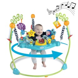 BABY EINSTEIN Aire d'éveil a rebonds Curiosity, éducative 2 en 1 et jouet au ...