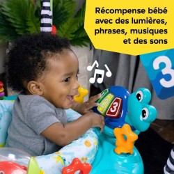 BABY EINSTEIN Aire d'éveil a rebonds Curiosity, éducative 2 en 1 et jouet au ...