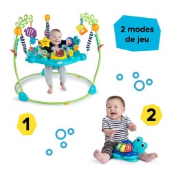 BABY EINSTEIN Aire d'éveil a rebonds Curiosity, éducative 2 en 1 et jouet au ...