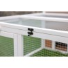 KERBL - Enclos d'extérieur petits animaux -  132 x 102 x 59 cm - Maison intég...
