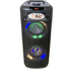 Enceinte bluetooth karaoké - INOVALLEY - MS06CD - 1000W - Bluetooth 5.0 - Lec...